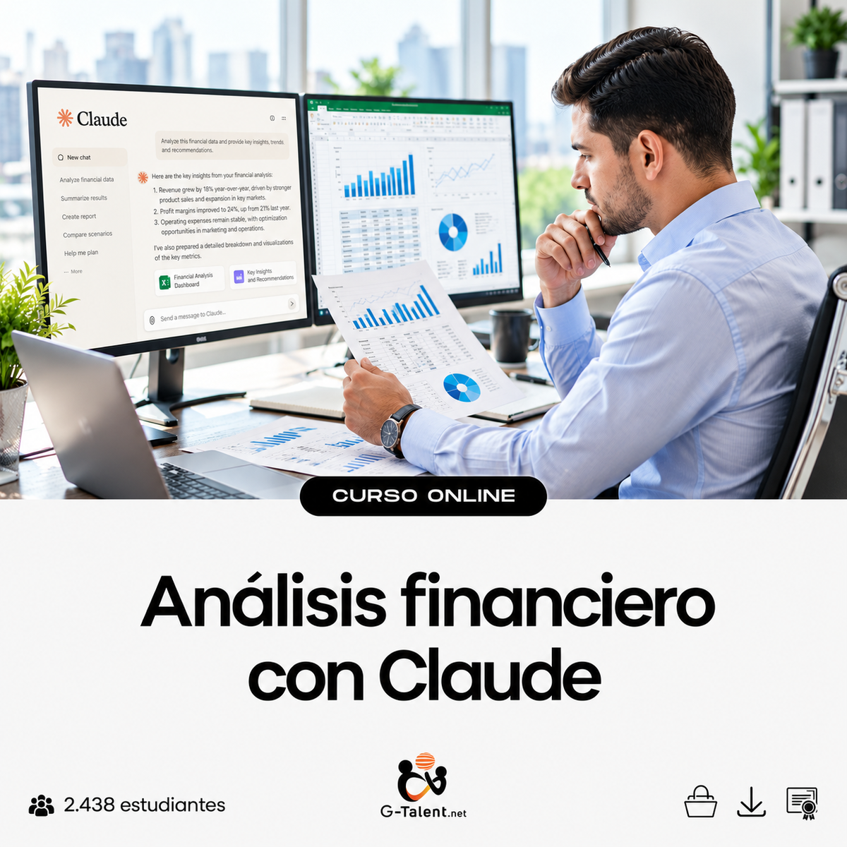 Análisis Financiero con Claude: Estados Financieros, KPIs y Diagnóstico