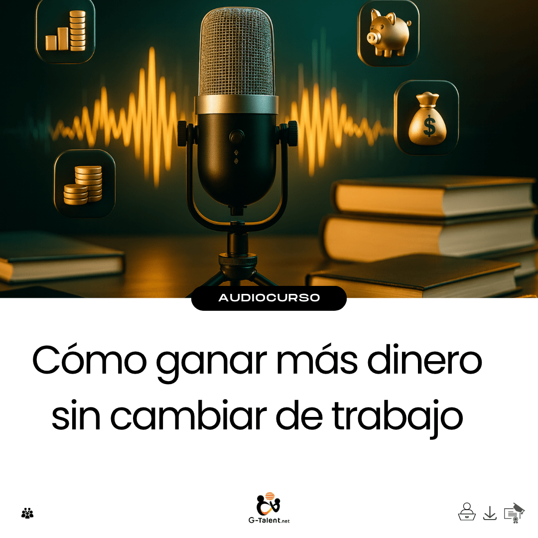 Audiocurso: Cómo ganar más dinero sin cambiar de trabajo - G - Talent.Net