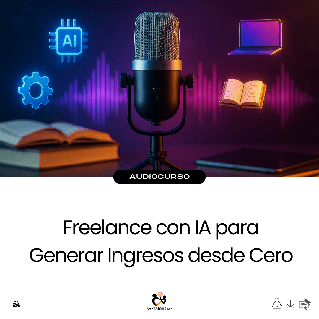 Audiocurso: Freelance con IA para Generar Ingresos desde Cero - G - Talent.Net