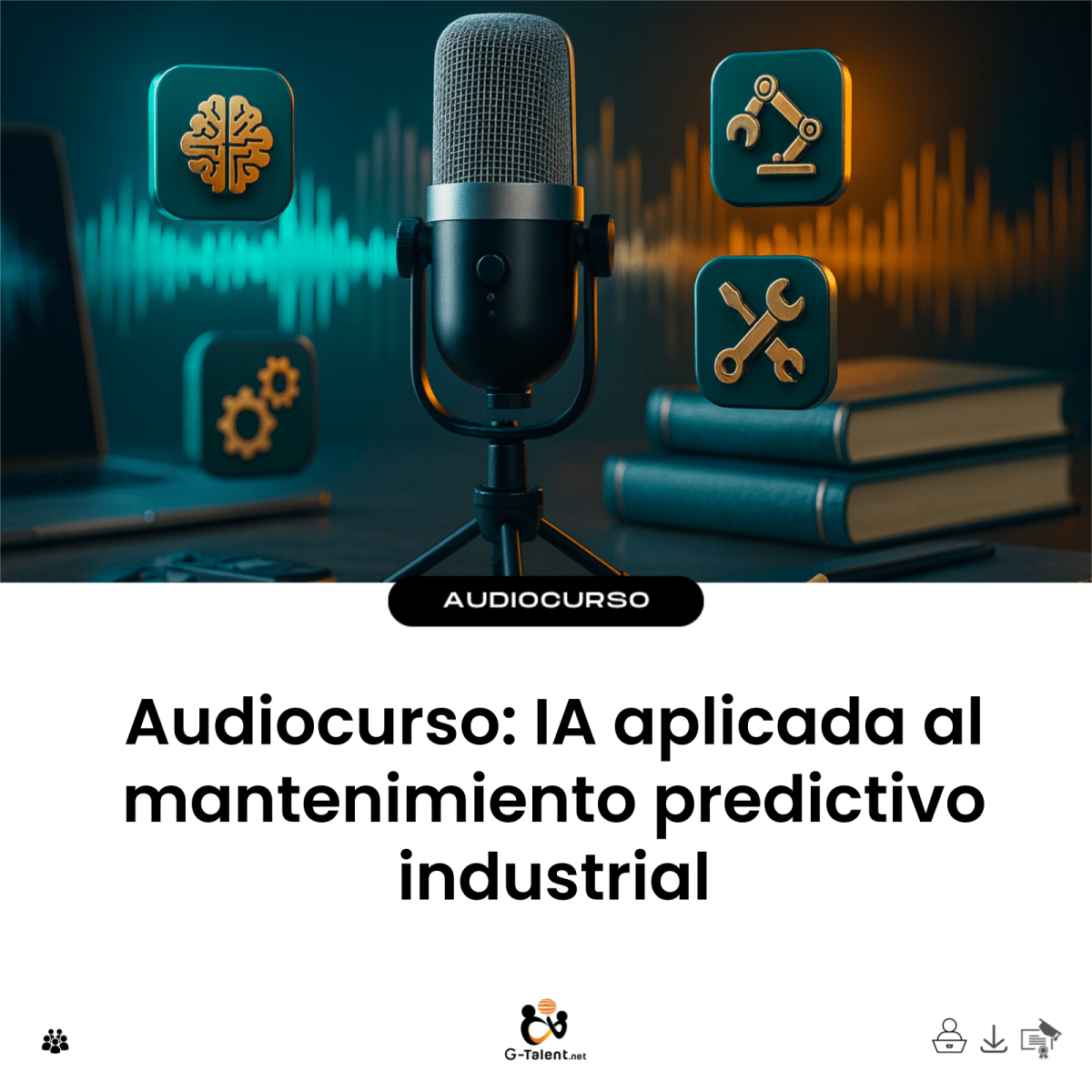 Audiocurso de IA aplicada al mantenimiento predictivo industrial