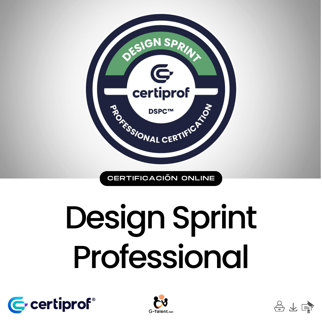 Certificación Design Sprint CPDSC™ - G - Talent.Net