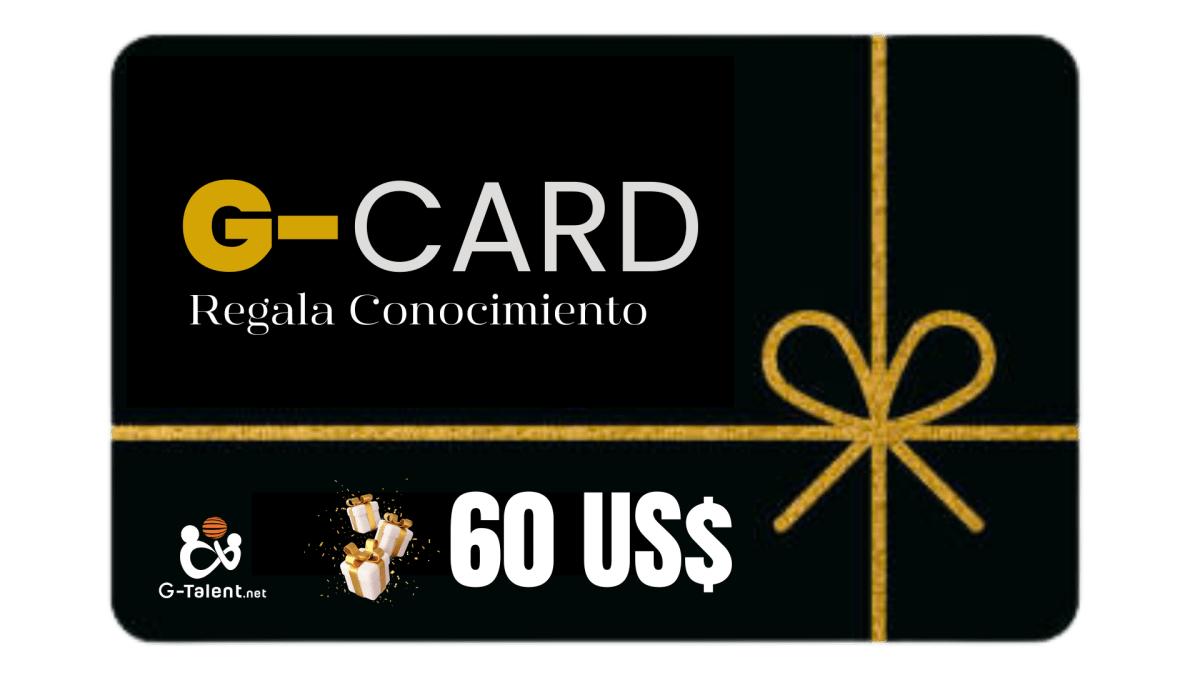 G - Card Tarjeta de Regalo - G - Talent.Net