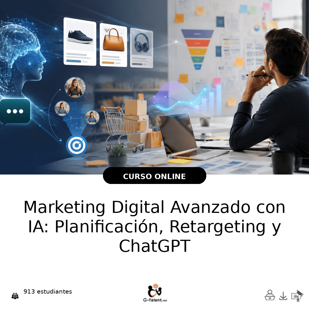 Marketing Digital Avanzado con IA: Planificación, Retargeting y ChatGPT - G-Talent.Net
