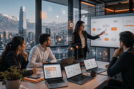 Automatización de procesos en Chile 2026: guía con IA, Excel y Power Automate para empresas - G-Talent.Net