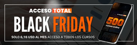 Black Friday 2025: Acceso Total a Más de 500 Cursos Online por Solo $37 - Oferta Exclusiva - G-Talent.Net