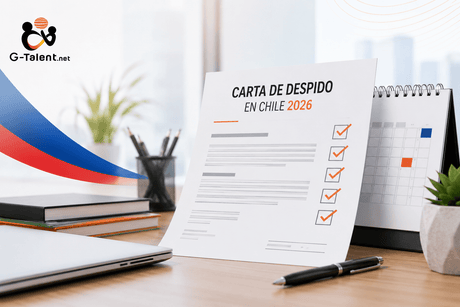 Carta de despido en Chile 2026: requisitos, plazos y qué revisar antes de firmar - G-Talent.Net
