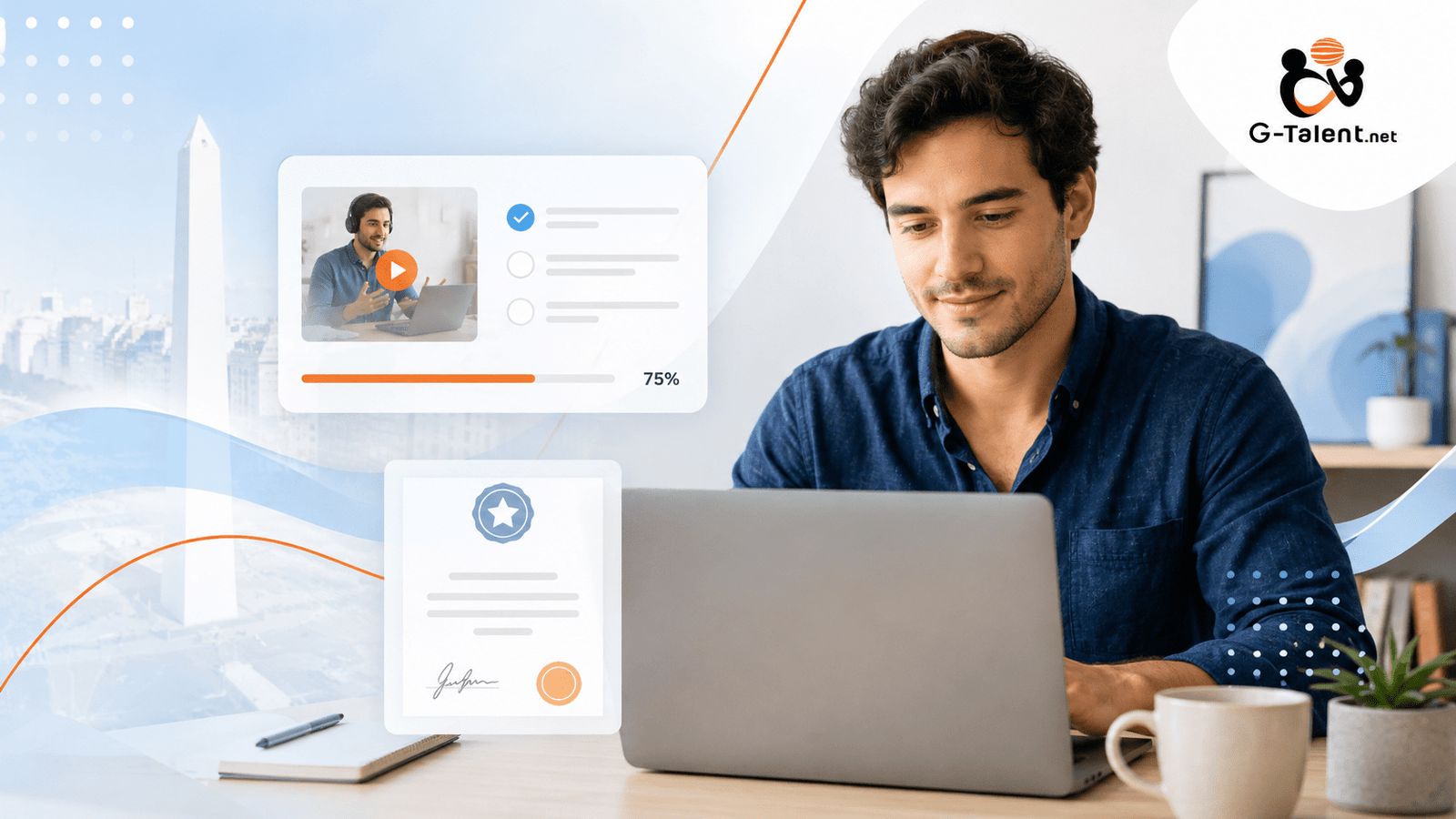 Cursos online con certificado en Argentina: cómo elegir formación útil en 2026 - G-Talent.Net