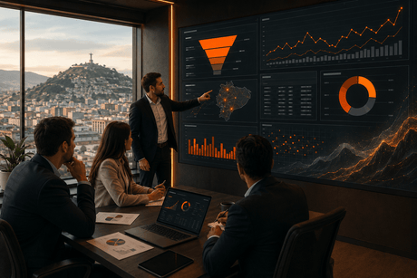 Dashboard de ventas en Ecuador 2026: cómo medir leads, campañas y resultados con Excel e IA - G-Talent.Net