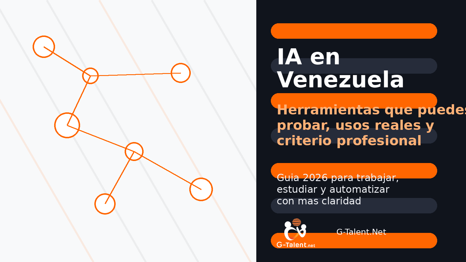 Inteligencia artificial en Venezuela: herramientas que puedes usar en 2026 - G-Talent.Net