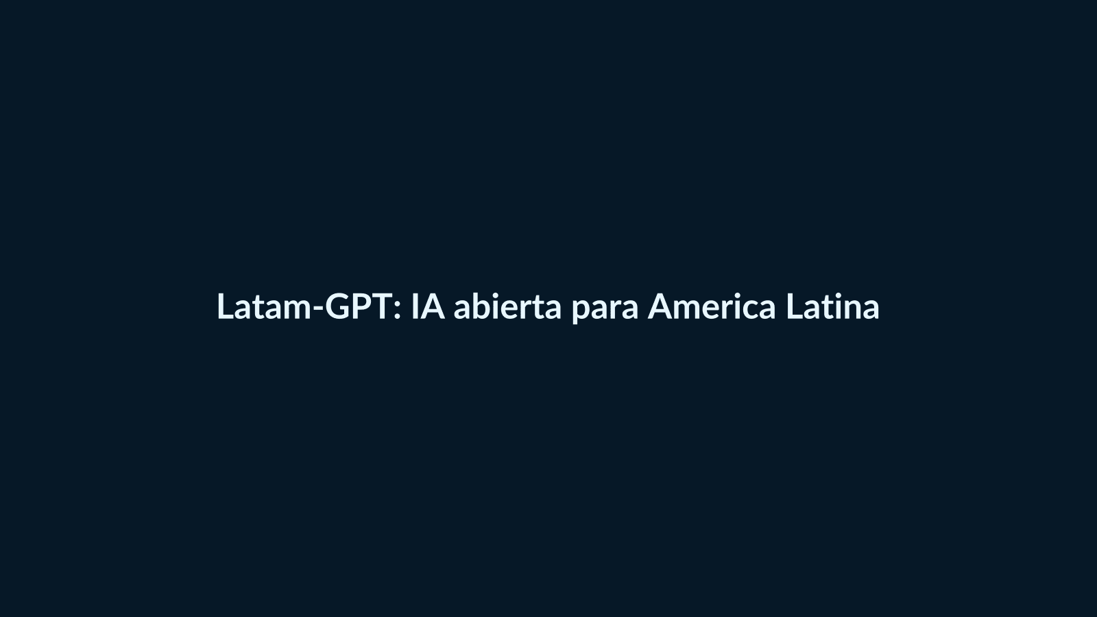 Latam-GPT: qué cambia para empresas, marketers y ecommerce en América Latina - G-Talent.Net