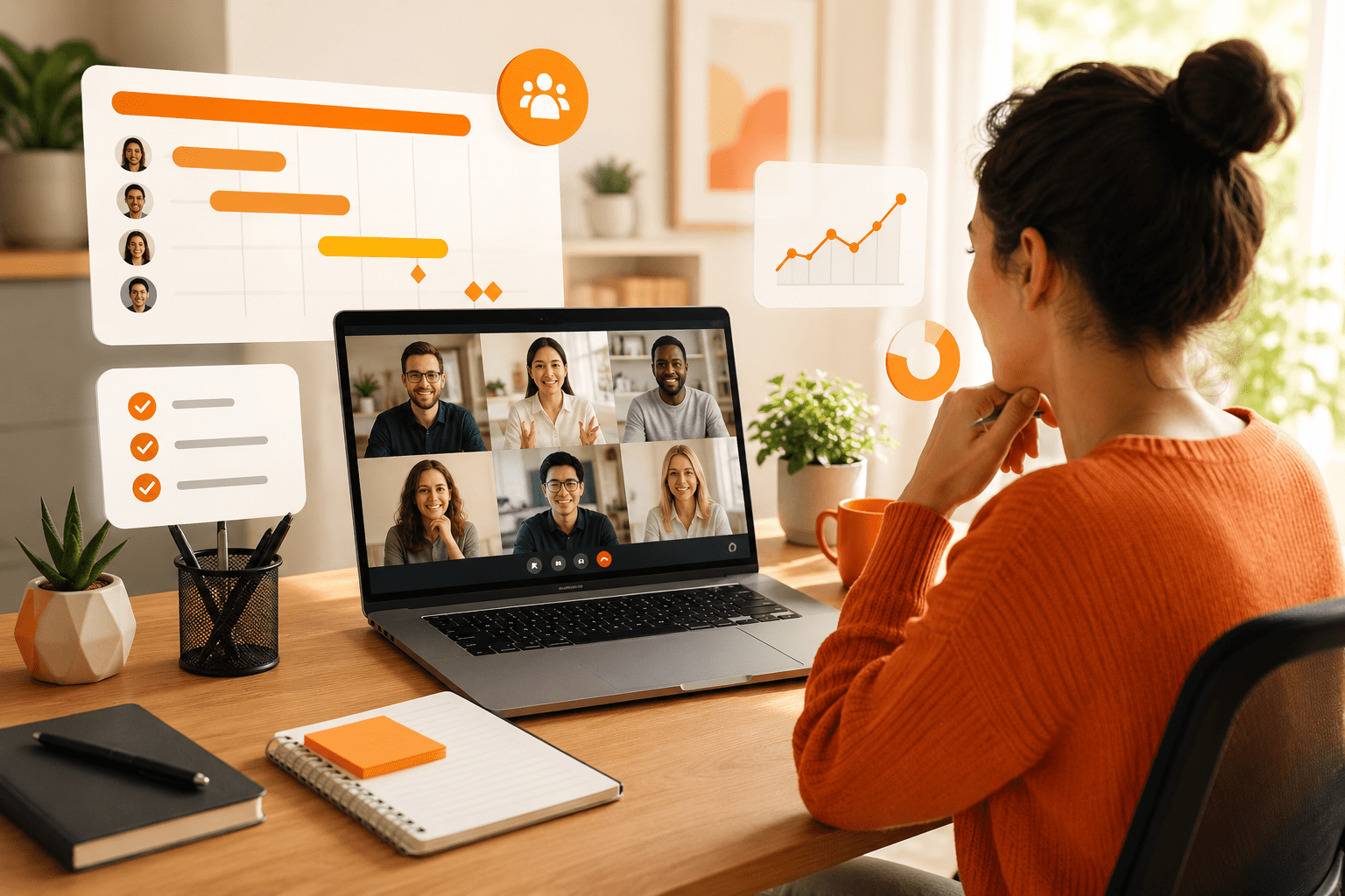 Liderazgo de equipos remotos: cómo coordinar, dar seguimiento y mantener confianza - G-Talent.Net