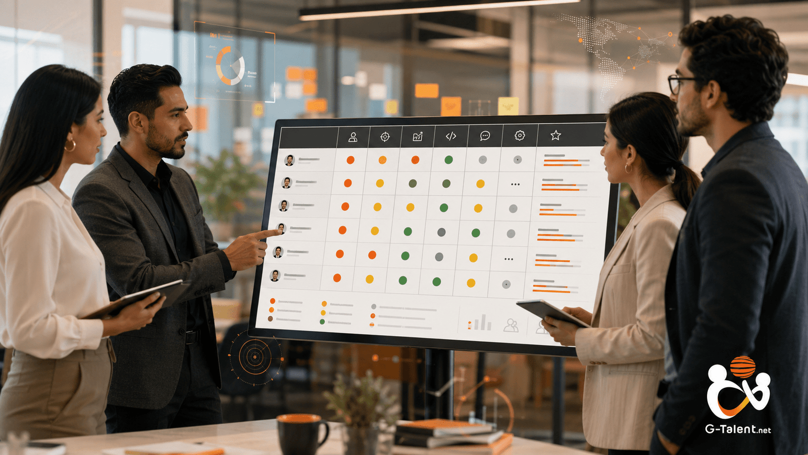 Matriz de habilidades: qué es, ejemplo y cómo usarla en RRHH en 2026 - G-Talent.Net