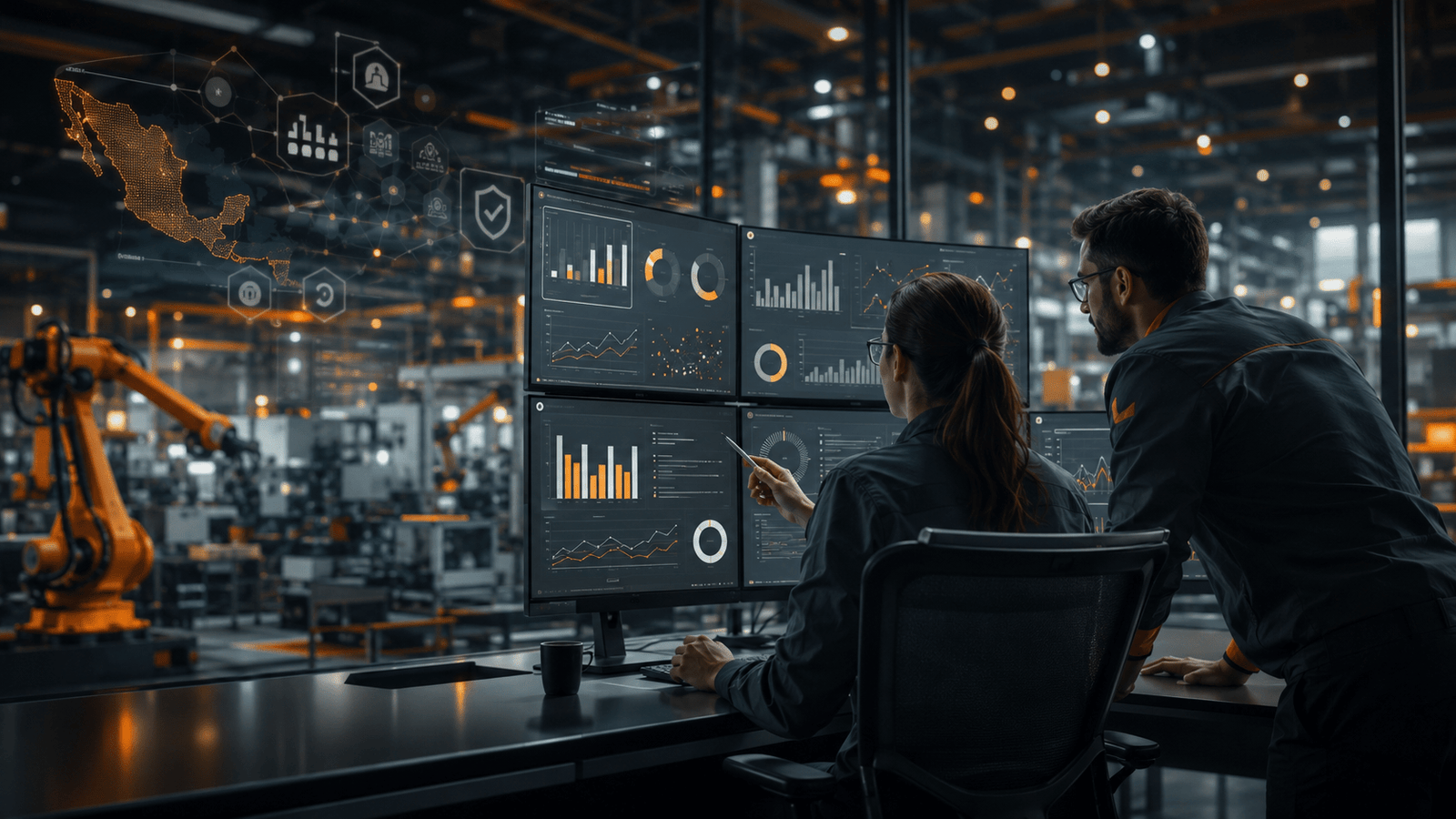 OEE en México 2026: dashboard para medir calidad, paros y productividad en manufactura - G-Talent.Net