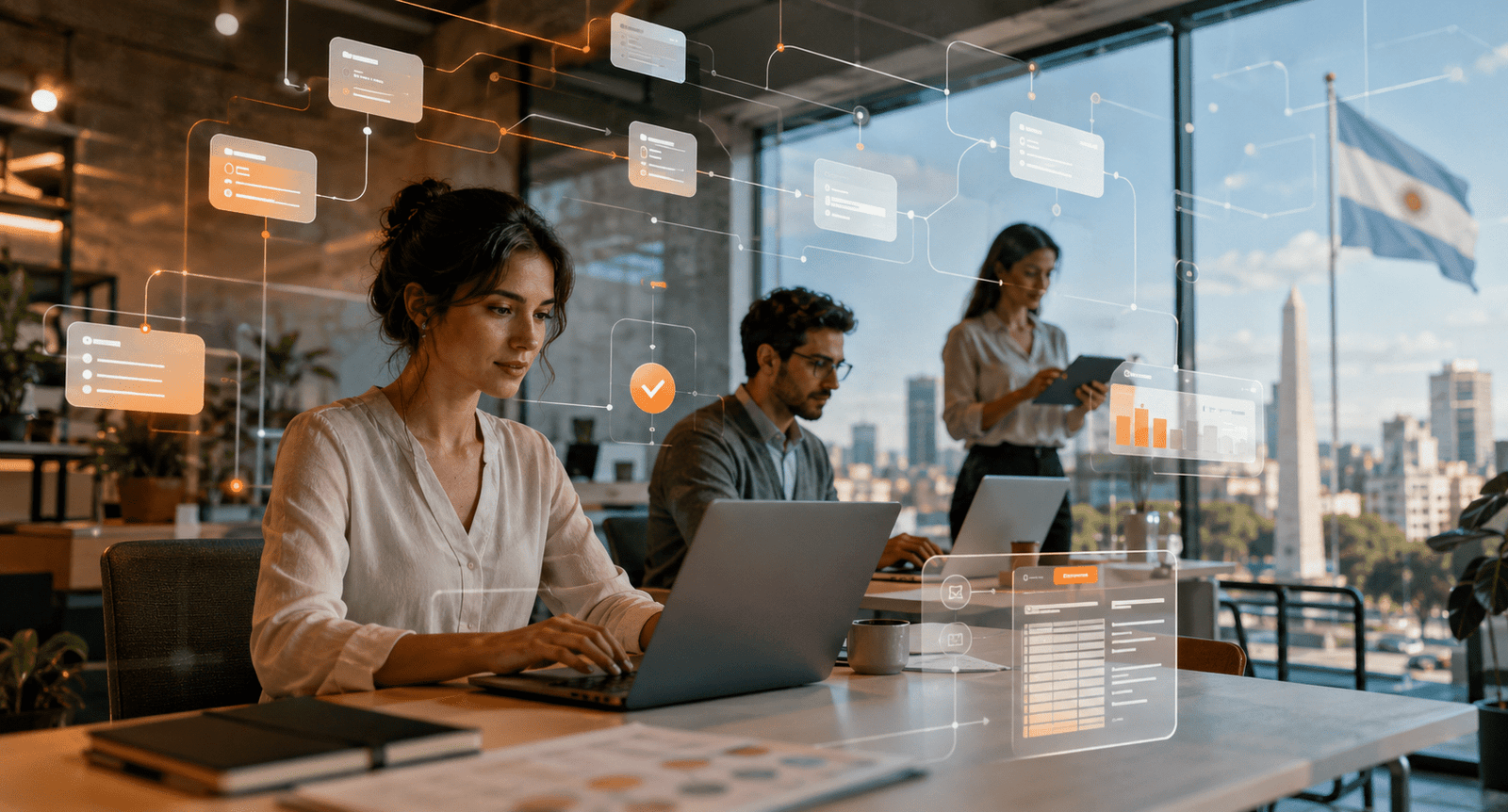 Power Automate en Argentina 2026: cómo automatizar tareas administrativas sin programar - G-Talent.Net