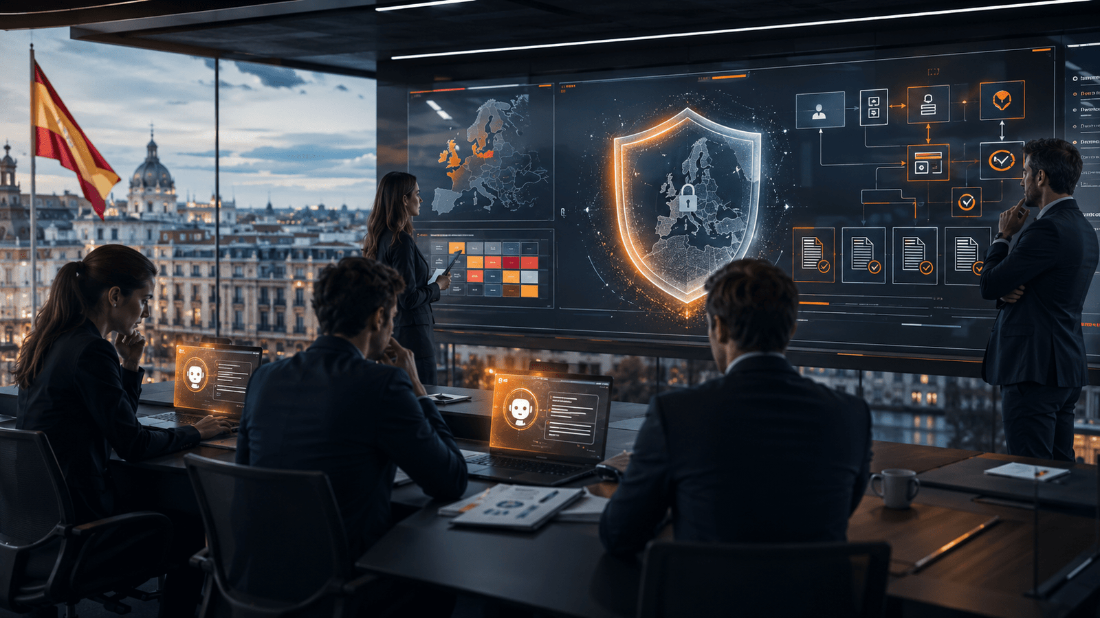 Prompts seguros con IA en España 2026: qué datos no debe compartir tu equipo - G-Talent.Net