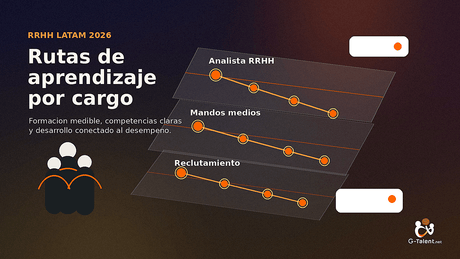 Rutas de aprendizaje por cargo en RRHH 2026: cómo diseñarlas y medir su impacto - G-Talent.Net