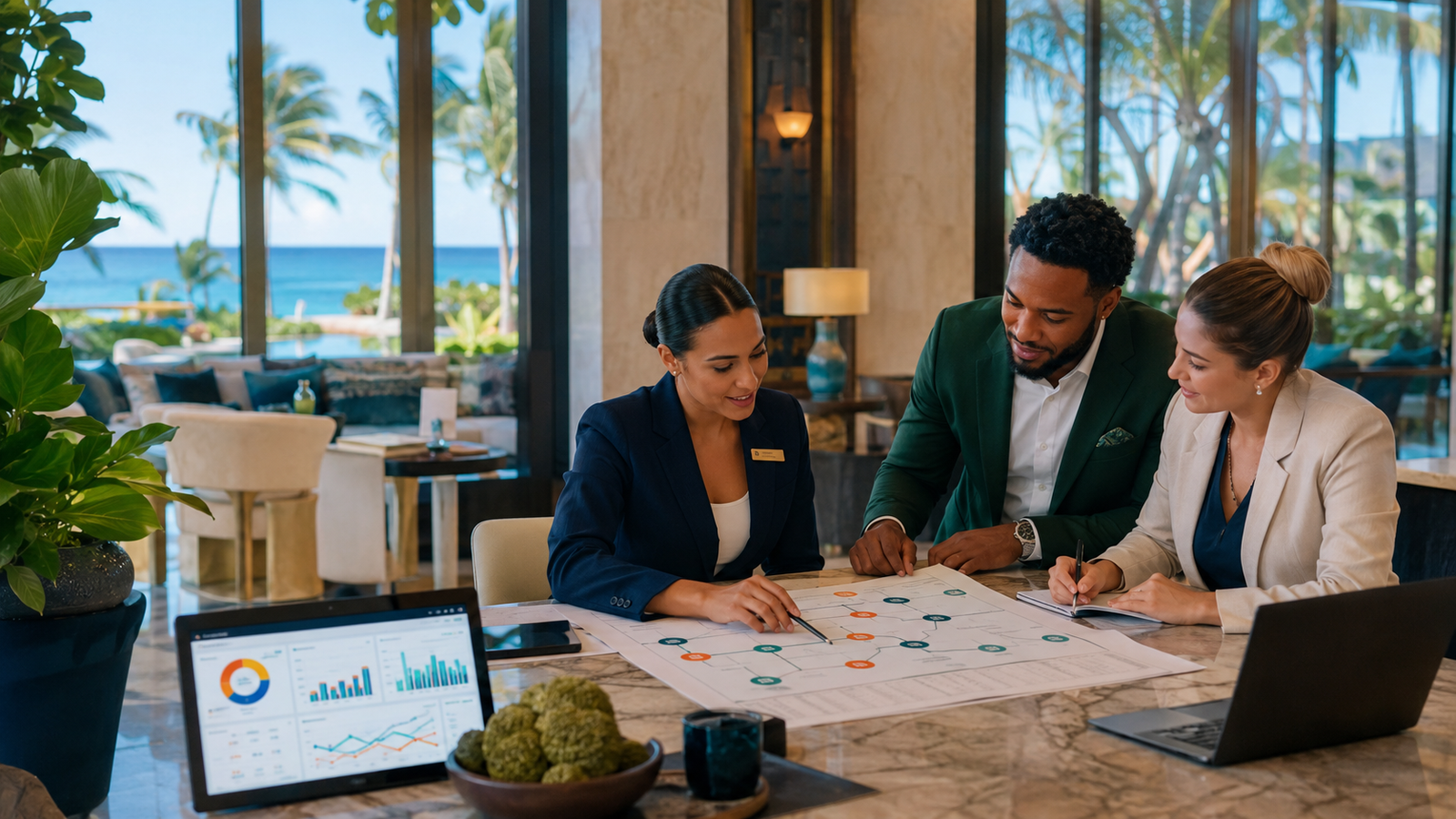 Servicio al cliente en hoteles de República Dominicana 2026: IA, scripts y métricas - G-Talent.Net