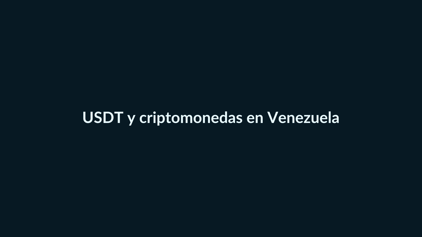 USDT y criptomonedas en Venezuela: por qué las stablecoins pueden crecer en 2026 - G-Talent.Net