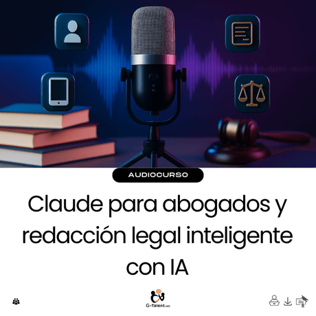 Audiocurso: Claude para abogados y redacción legal inteligente con IA - G - Talent.Net