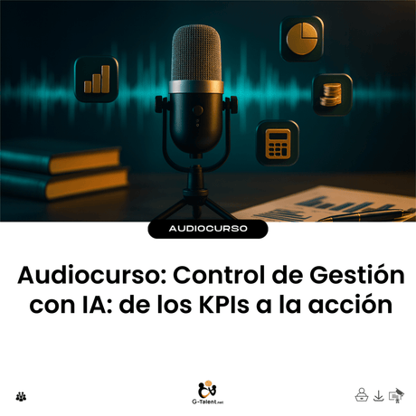 Audiocurso: Control de Gestión con IA: de los KPIs a la acción - G-Talent.Net