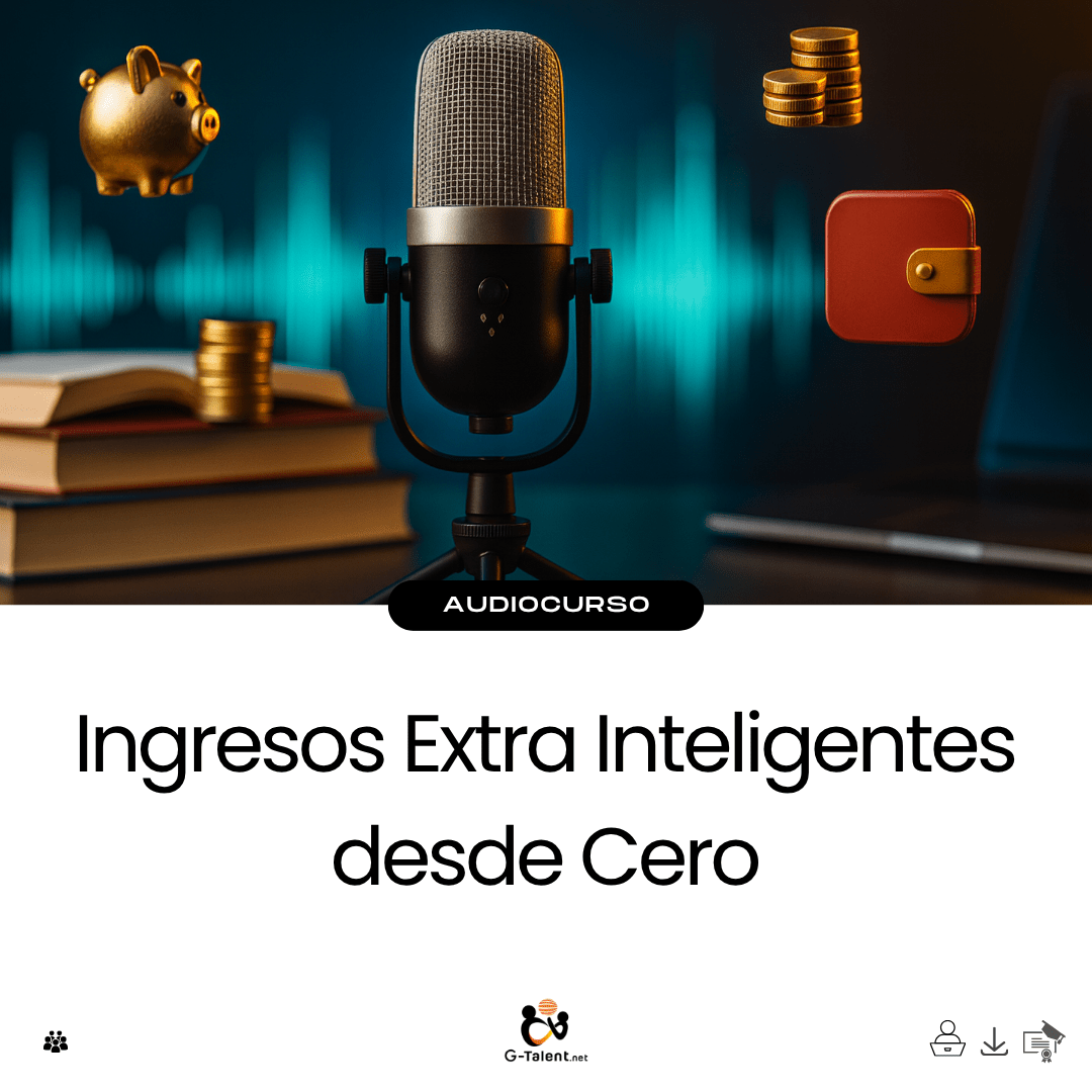 Audiocurso: Ingresos extra desde cero - G - Talent.Net