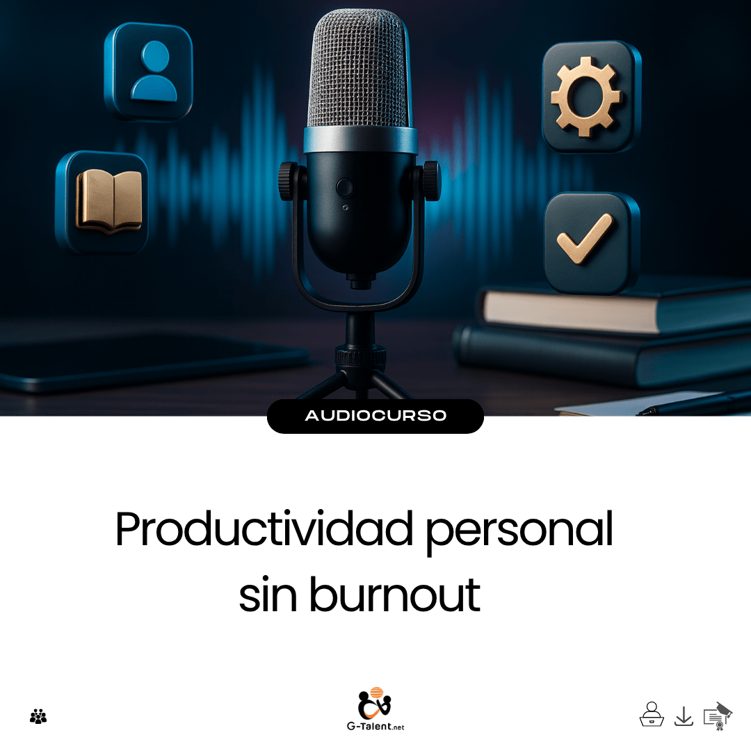 Audiocurso: Productividad personal sin burnout - G - Talent.Net