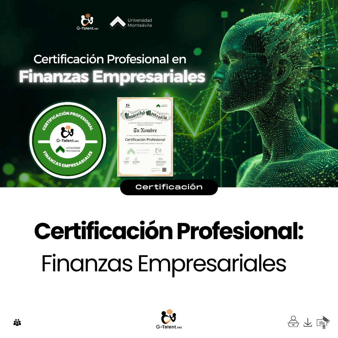 Certificación Profesional en Finanzas Empresariales - G-Talent.Net