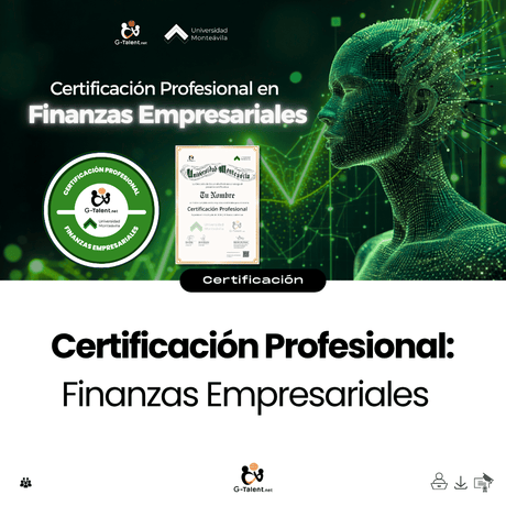 Certificación Profesional en Finanzas Empresariales - G-Talent.Net