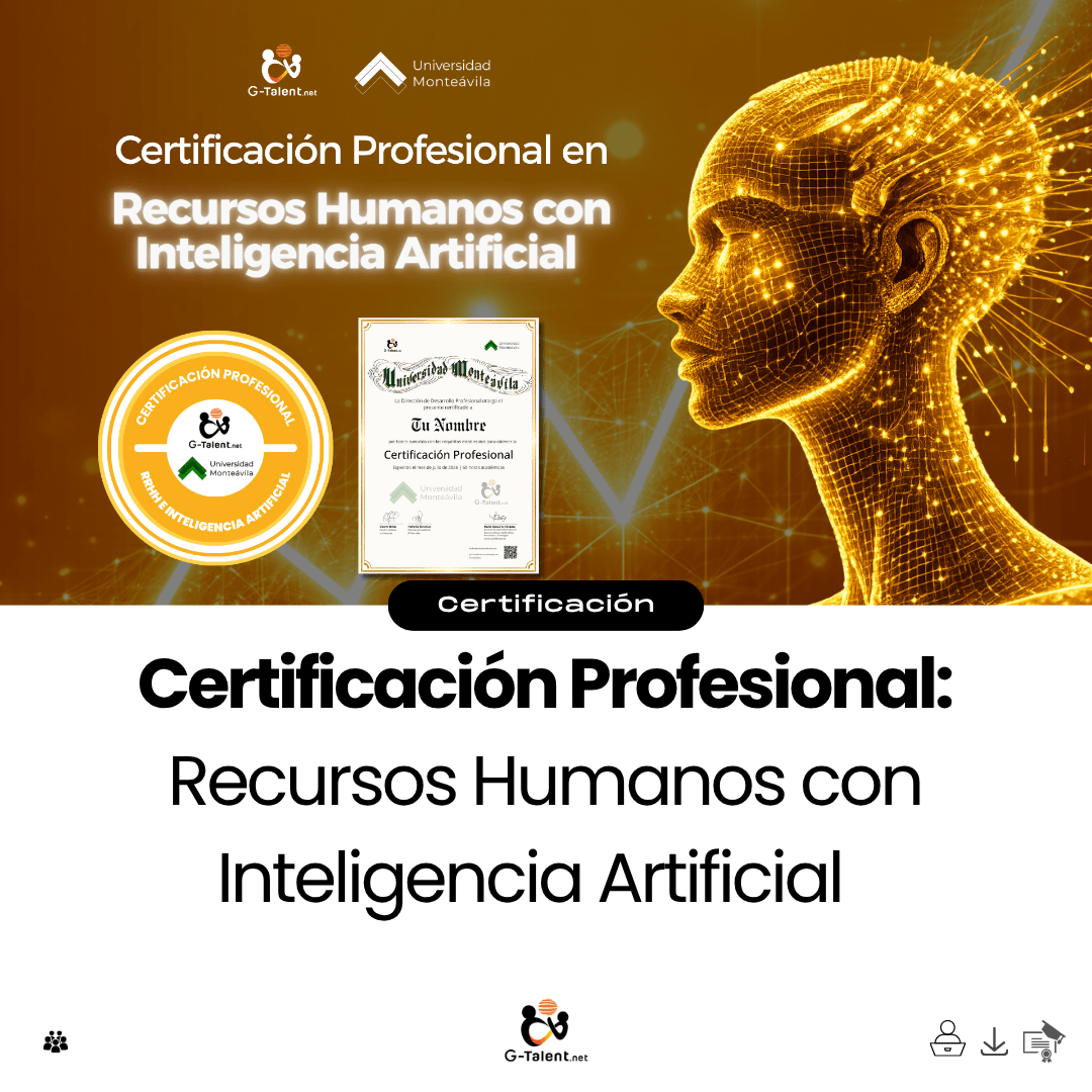 Certificación Profesional en Recursos Humanos con Inteligencia Artificial - G-Talent.Net
