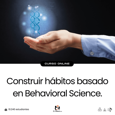 Curso Construir hábitos basado en Behavioral Science