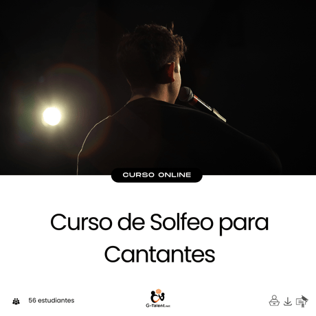 Curso de Solfeo para Cantantes - G - Talent.Net