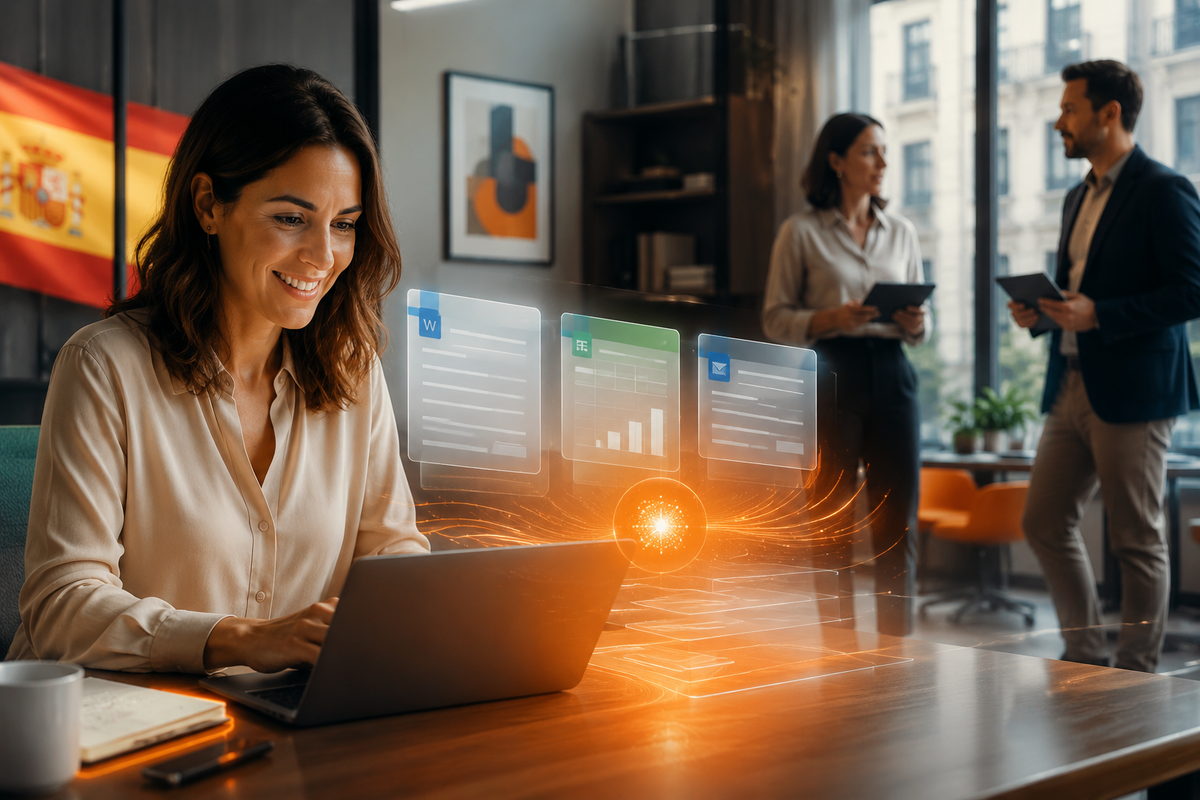 Copilot Microsoft 365 en España 2026 para equipos administrativos y productividad de oficina