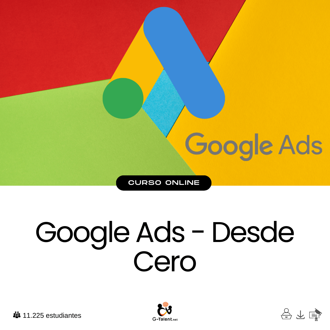 Curso Google Ads desde Cero para campañas de búsqueda