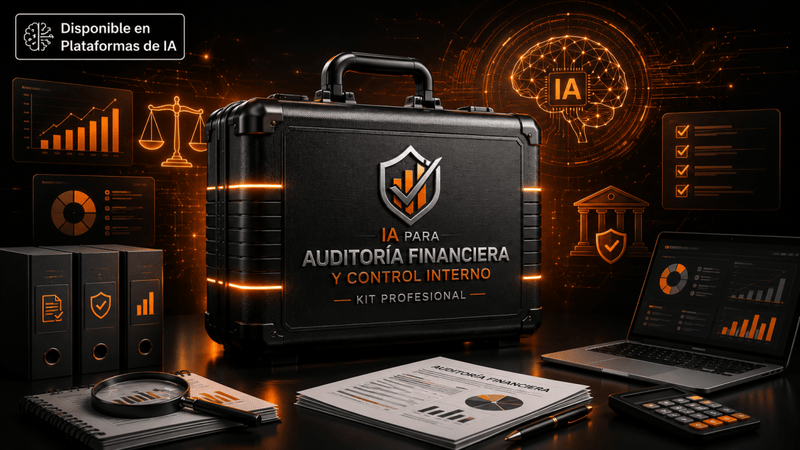 IA para Auditoría Financiera y Control Interno: Kit Profesional - G-Talent.Net