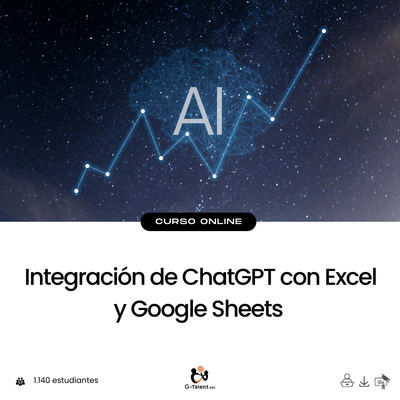 Integración de ChatGPT con Excel y Google Sheets - G - Talent.Net