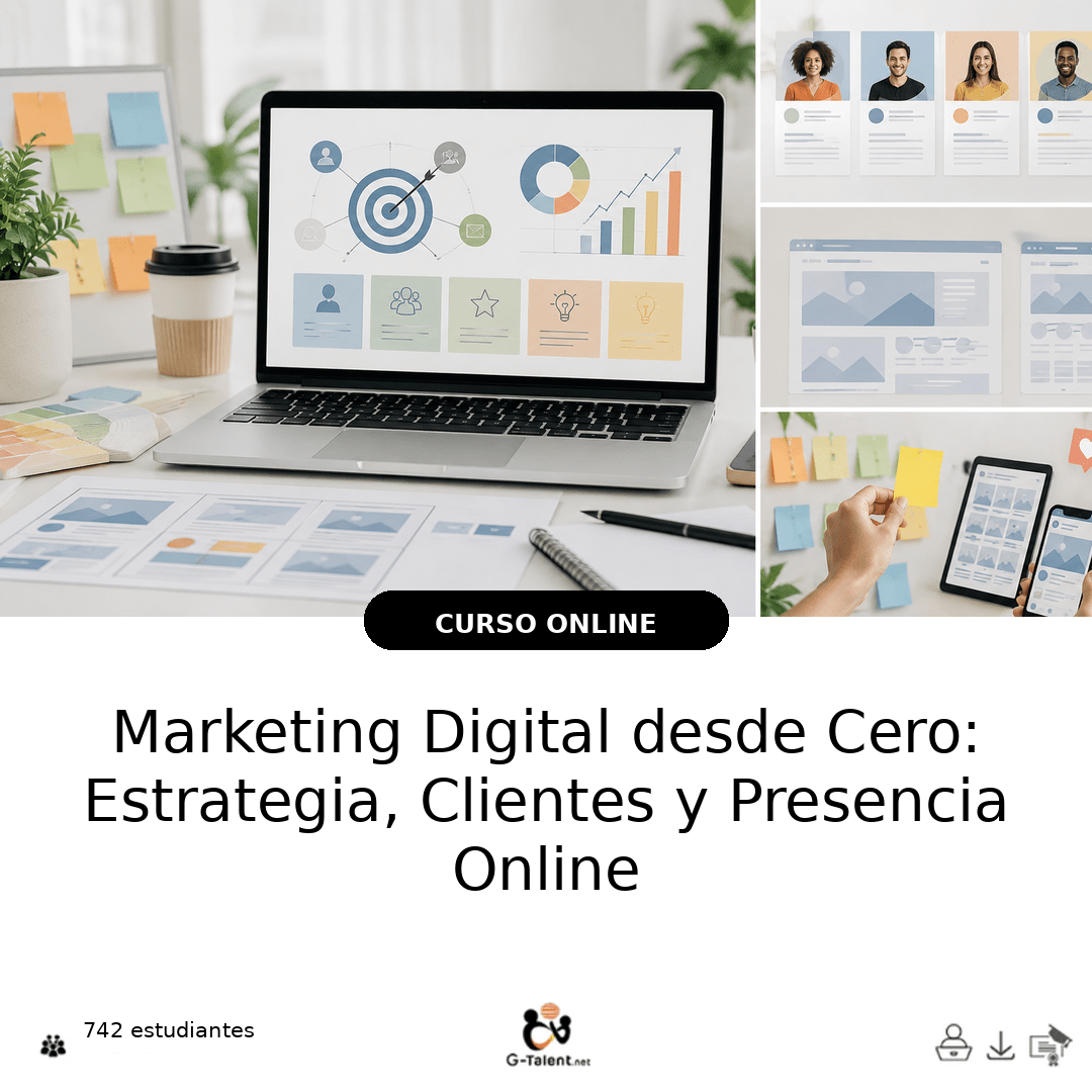 Marketing Digital desde Cero: Estrategia, Clientes y Presencia Online - G-Talent.Net