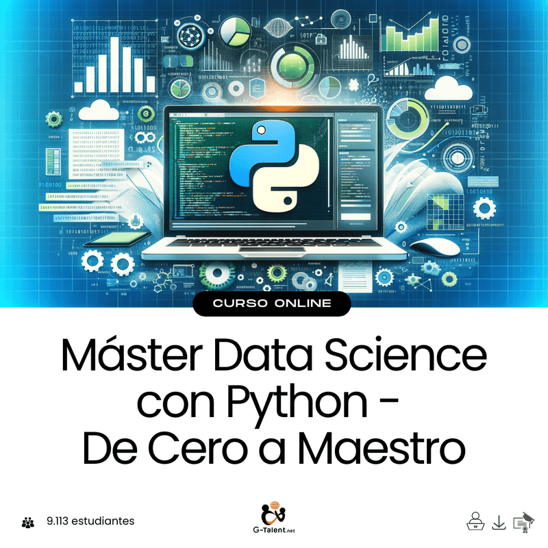 Máster Data Science con Python - De Cero a Maestro - G - Talent.Net