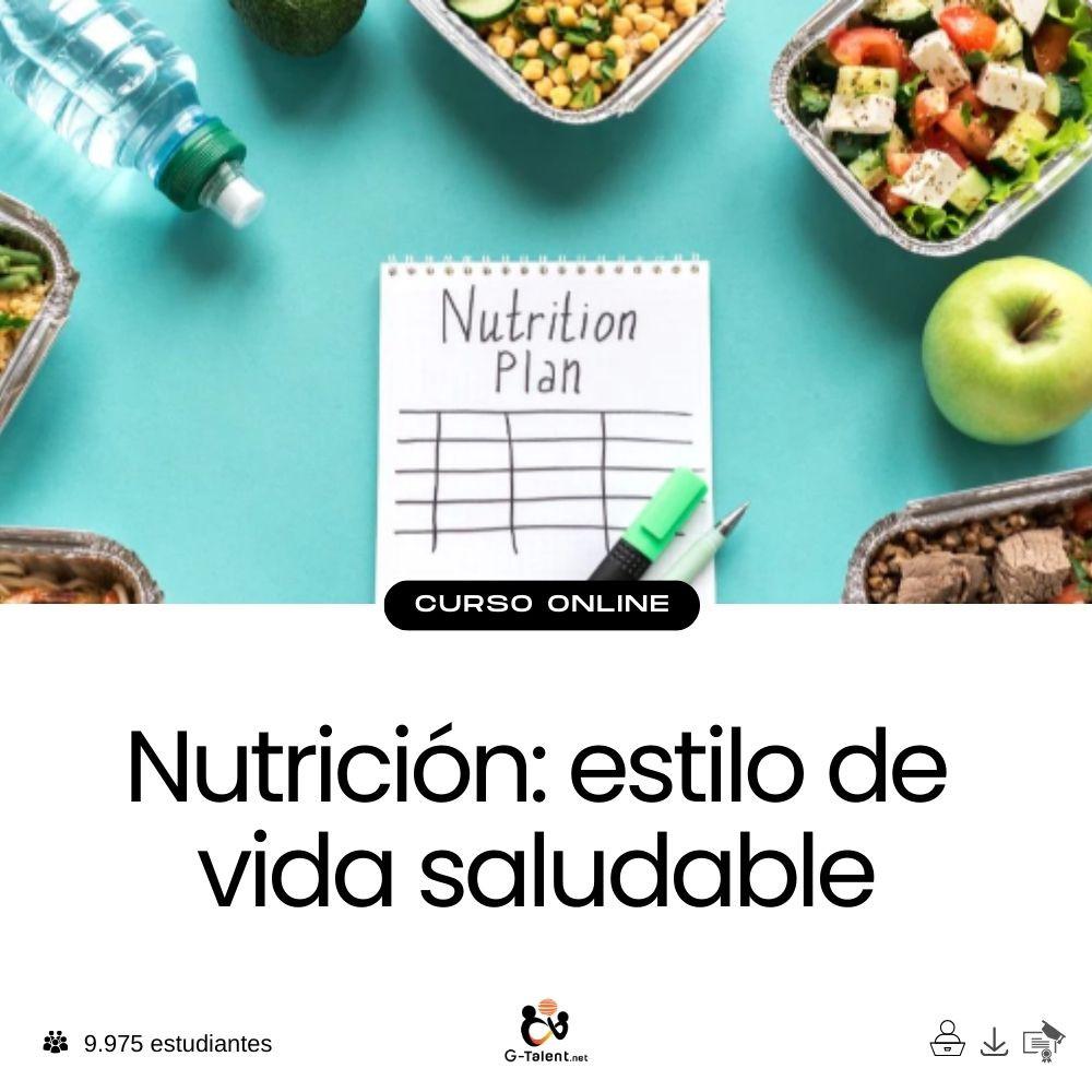 Nutrición: estilo de vida saludable - G - Talent.Net
