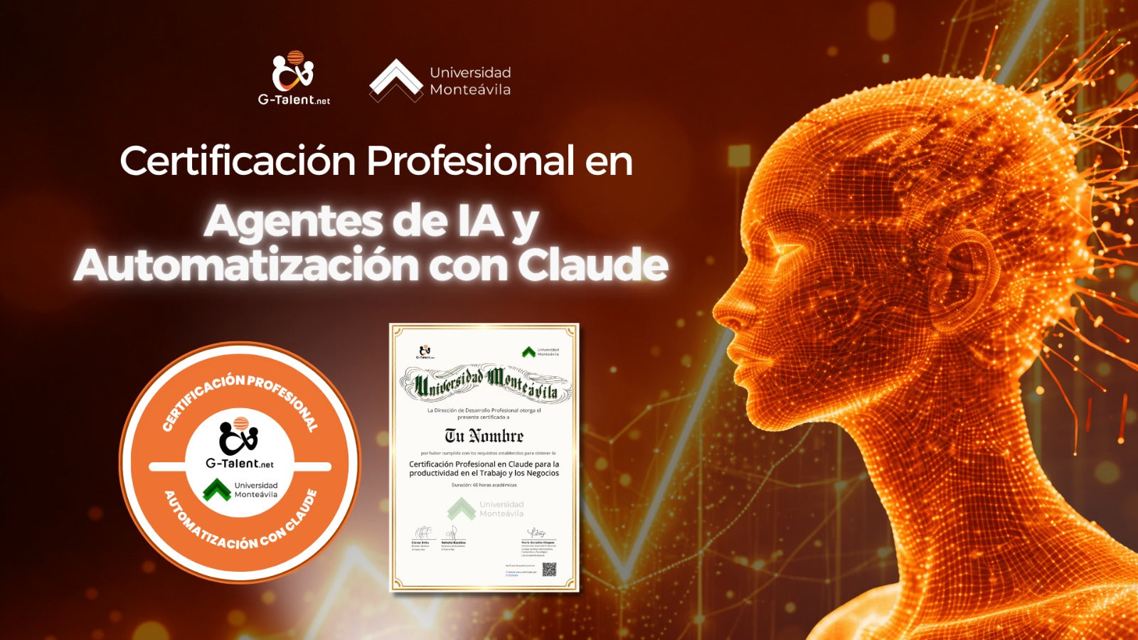 Certificación Profesional en Agentes de IA y Automatización con Claude