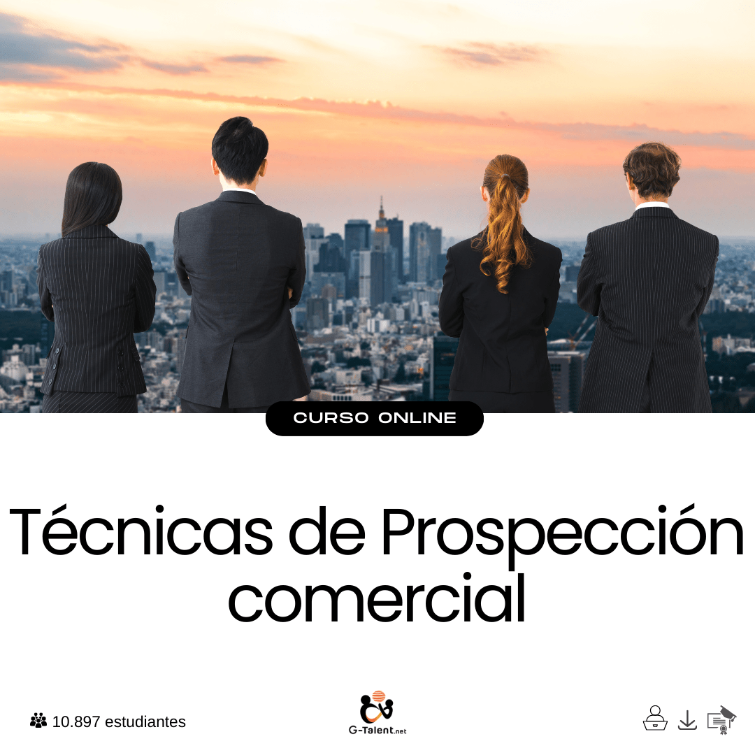 Curso Técnicas de Prospección Comercial para ventas